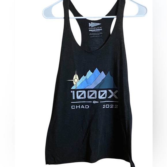 Goruck Tops - GORUCK Chad 1000X 2022 Tank Top Medium Dark Gray/ Heathered Black